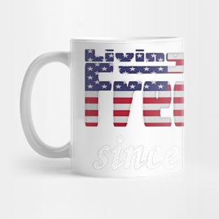 Living Sweet Freedom Since 1962 Mug